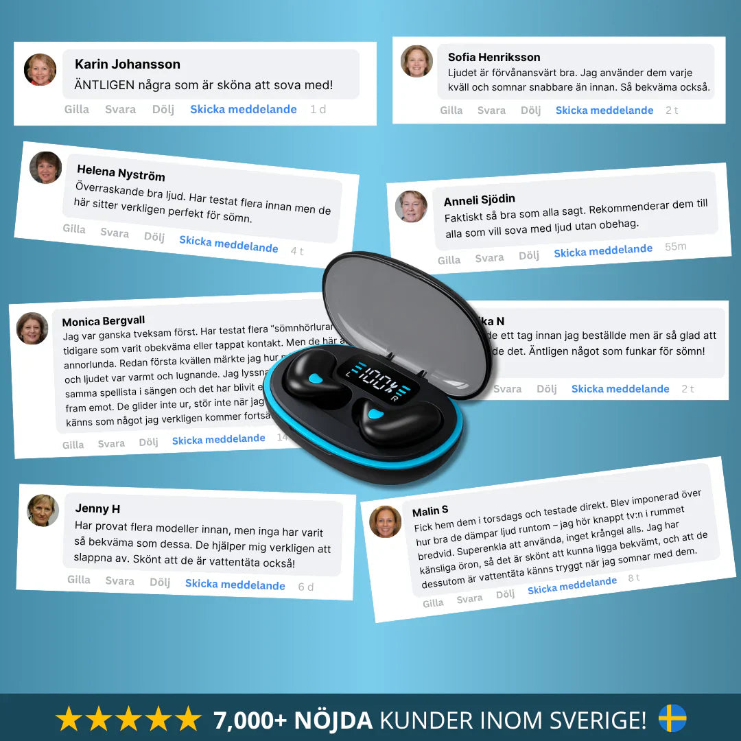 LugnPods Sleep+ | Skapade för lugn. Byggda för komfort.