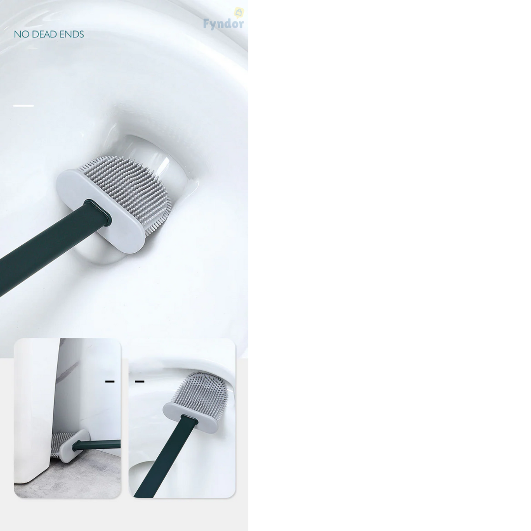 HygioFlex™ - Hjälten i ditt badrum - flexibla silikonborste för toalett