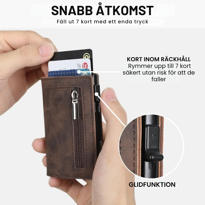 SafeCard Wallet™ | Plånbok | Slim & minimalistisk