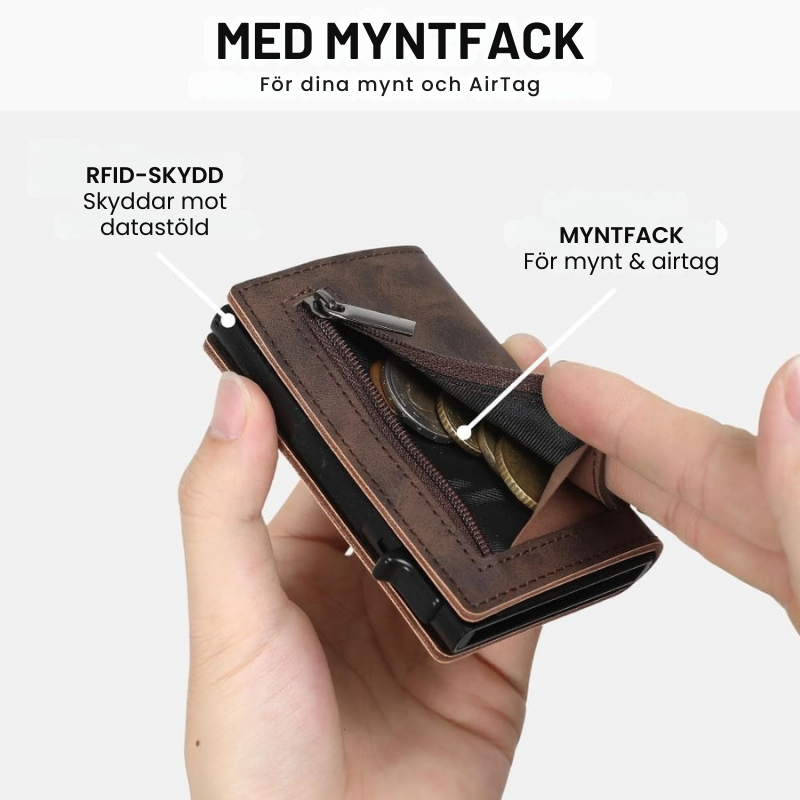 SafeCard Wallet™ | Plånbok | Slim & minimalistisk