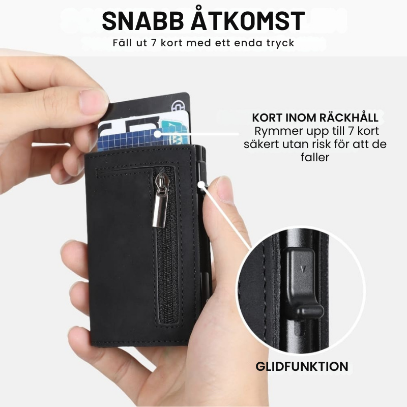 SafeCard Wallet™ | Plånbok | Slim & minimalistisk