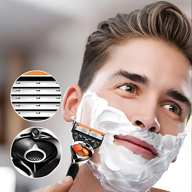 MasterBlade Pro™ | Flerblads Snabbt Släppa Hög Precision Rakning Rakhyvel