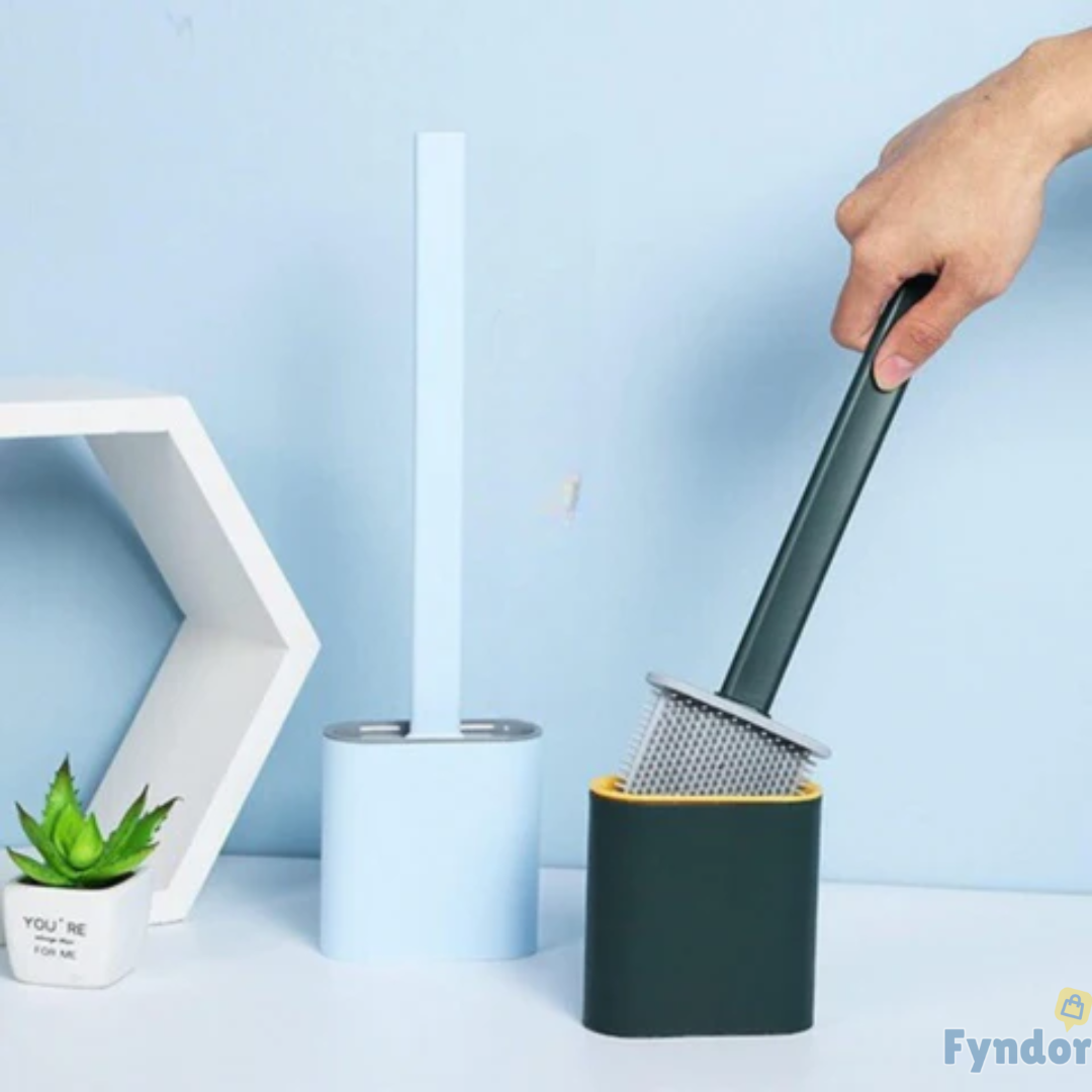HygioFlex™ - Hjälten i ditt badrum - flexibla silikonborste för toalett