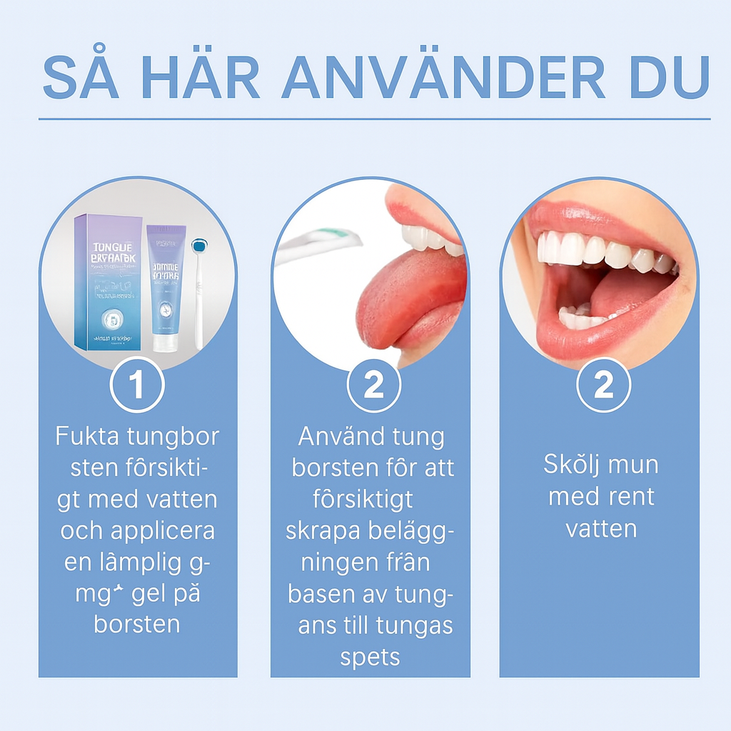 PolarBreath™ | Säg adjö till beläggningar på tungan, dålig lukt och bakterier