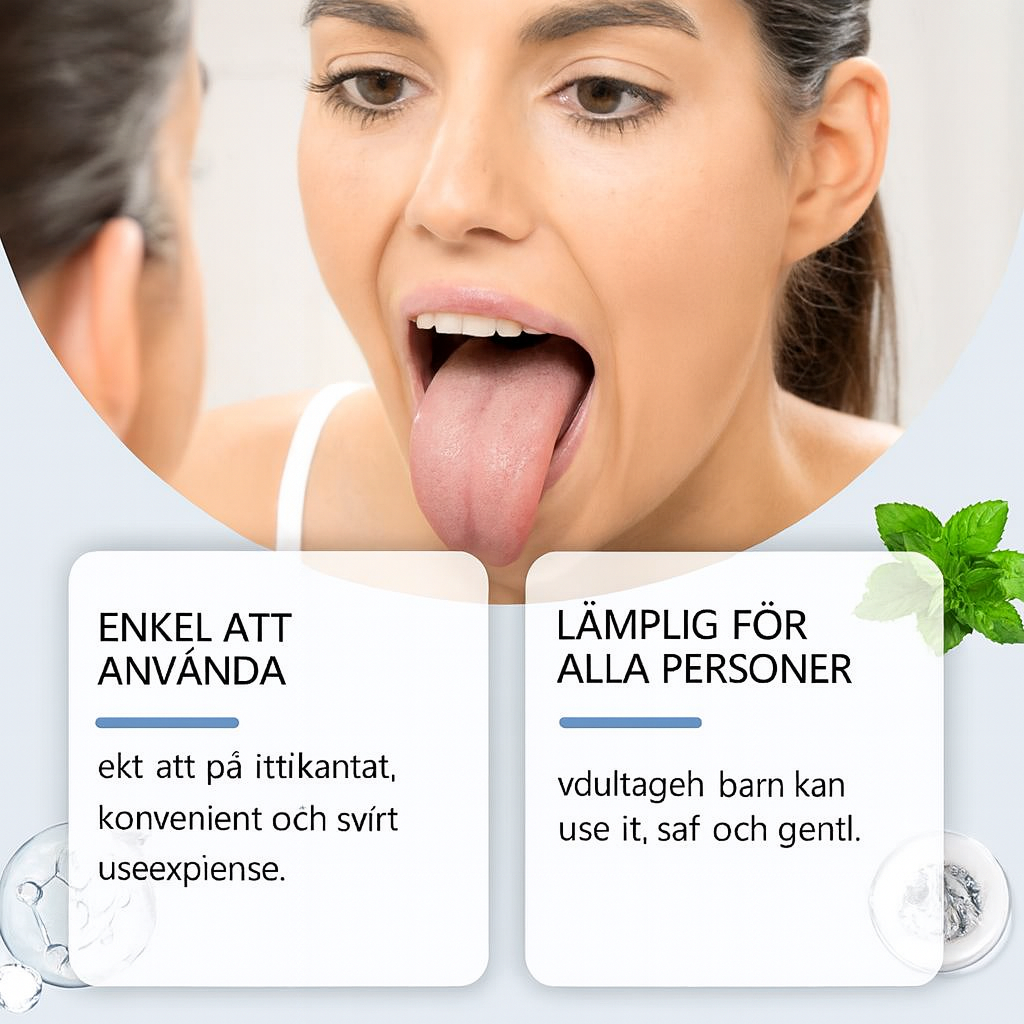 PolarBreath™ | Säg adjö till beläggningar på tungan, dålig lukt och bakterier