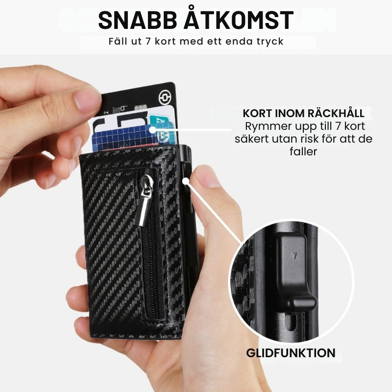 SafeCard Wallet™ | Plånbok | Slim & minimalistisk