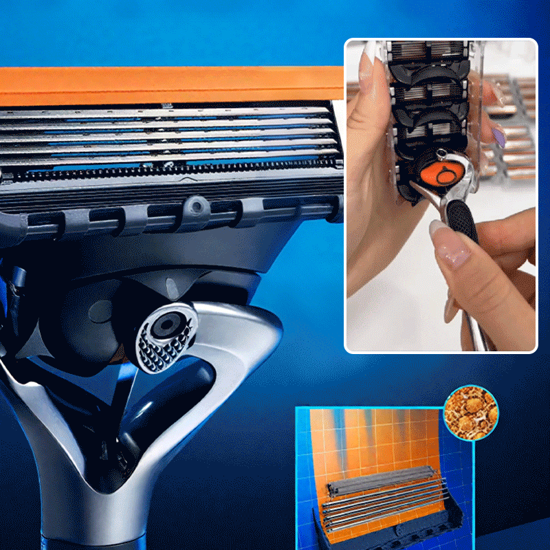 MasterBlade Pro™ | Flerblads Snabbt Släppa Hög Precision Rakning Rakhyvel