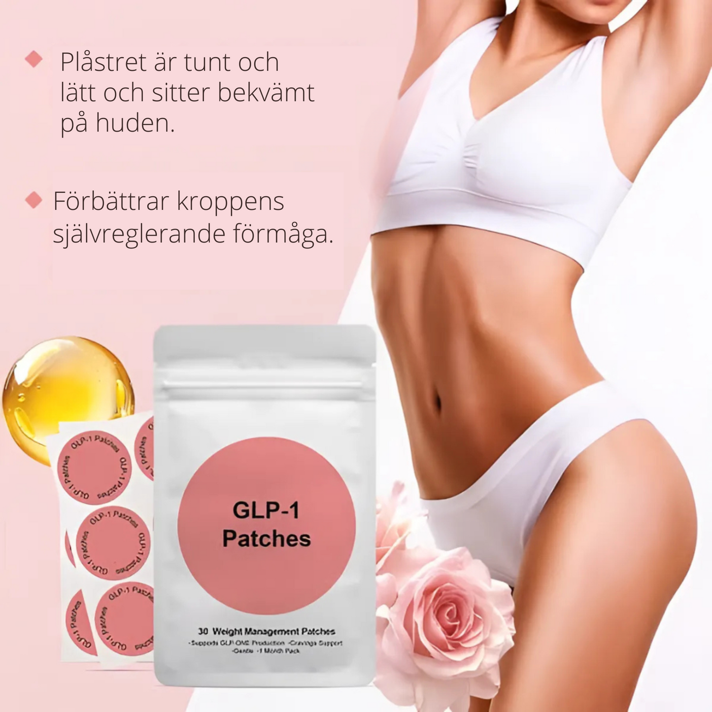 VitalEase Patch™ | Dagliga Metaboliska Balansplåster
