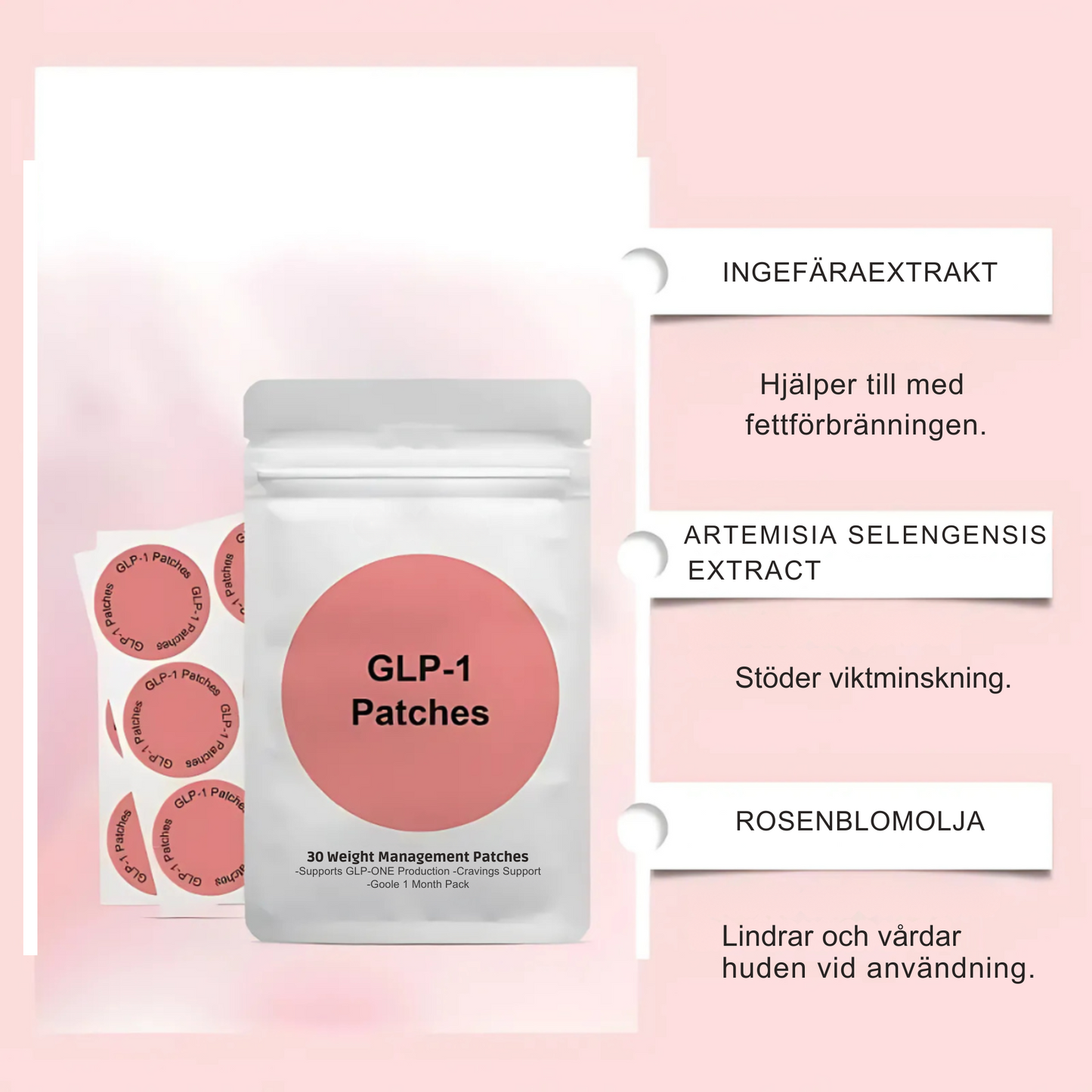 VitalEase Patch™ | Dagliga Metaboliska Balansplåster