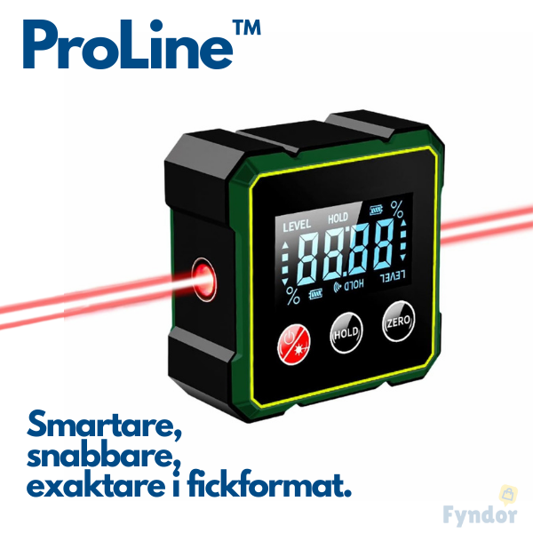 ProLine™ 2-i-1 Laser Level | Professionell noggrannhet i fickformat