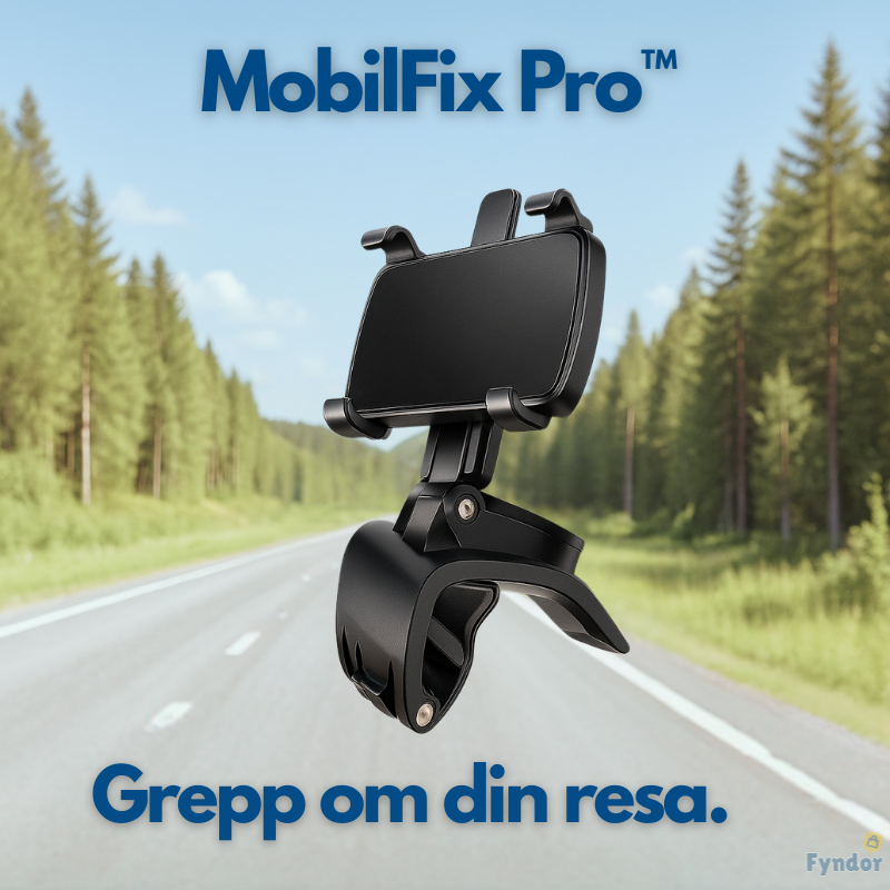 MobilFix Pro™: Roterande Telefonställ Med Stark Kompakt Grepp