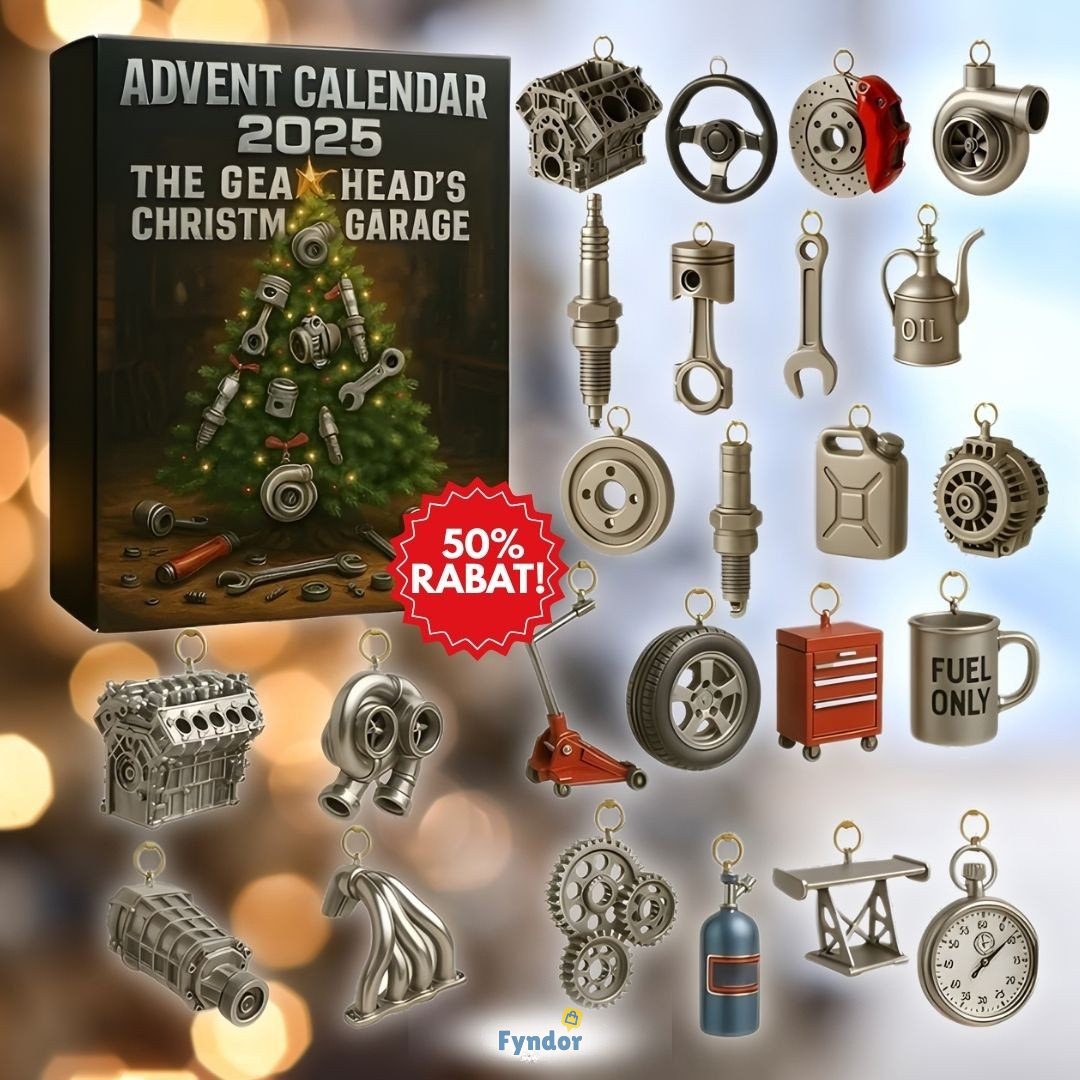 Fixer’s Christmas™ Adventskalender | Öppna en ny del av garaget varje dag