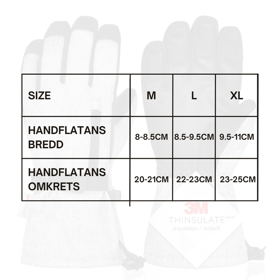 VinterHåll™ - Thermo Handskar med 3M Thinsulate