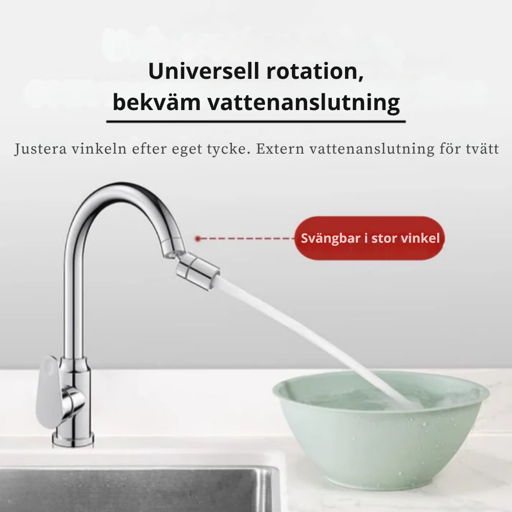 HydroTwist™ | Twista strålen, nå varje vrå!