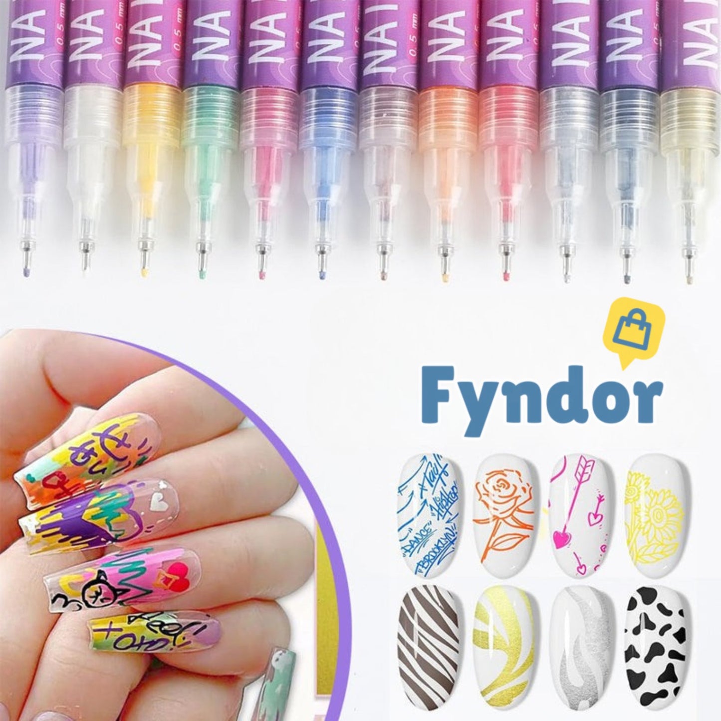 NailSparkâąđSkapa konst pĂ„ dina naglartđ