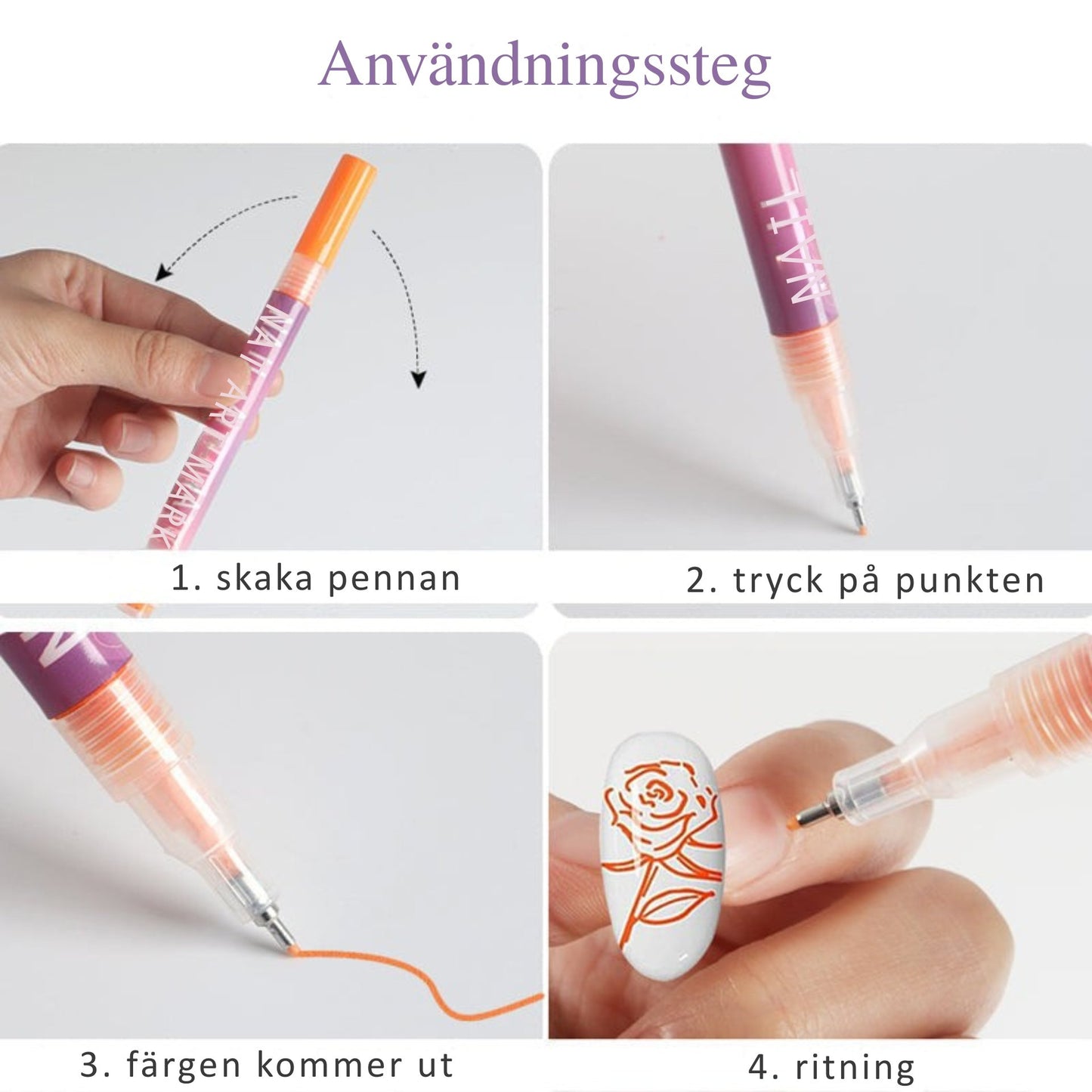 NailSparkâąđSkapa konst pĂ„ dina naglartđ