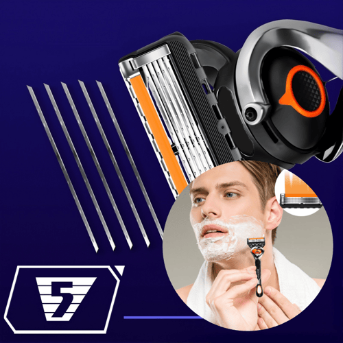 MasterBlade Pro™ | Flerblads Snabbt Släppa Hög Precision Rakning Rakhyvel