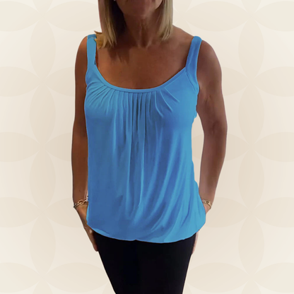 SommarLätt Pleat Top™ | Sommarens enklaste stilval – sval, smickrande och alltid rätt