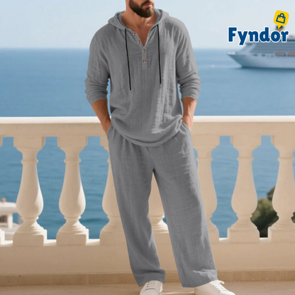 NordicComfort™ Set | Ledig stil utan kompromisser – upptäck det perfekta 2-delade setet för män