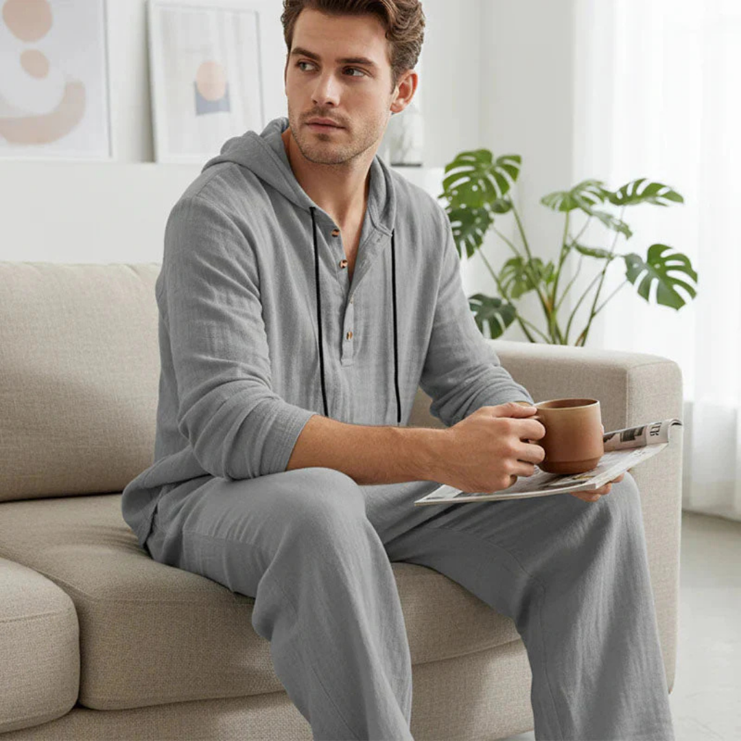 NordicComfort™ Set | Ledig stil utan kompromisser – upptäck det perfekta 2-delade setet för män