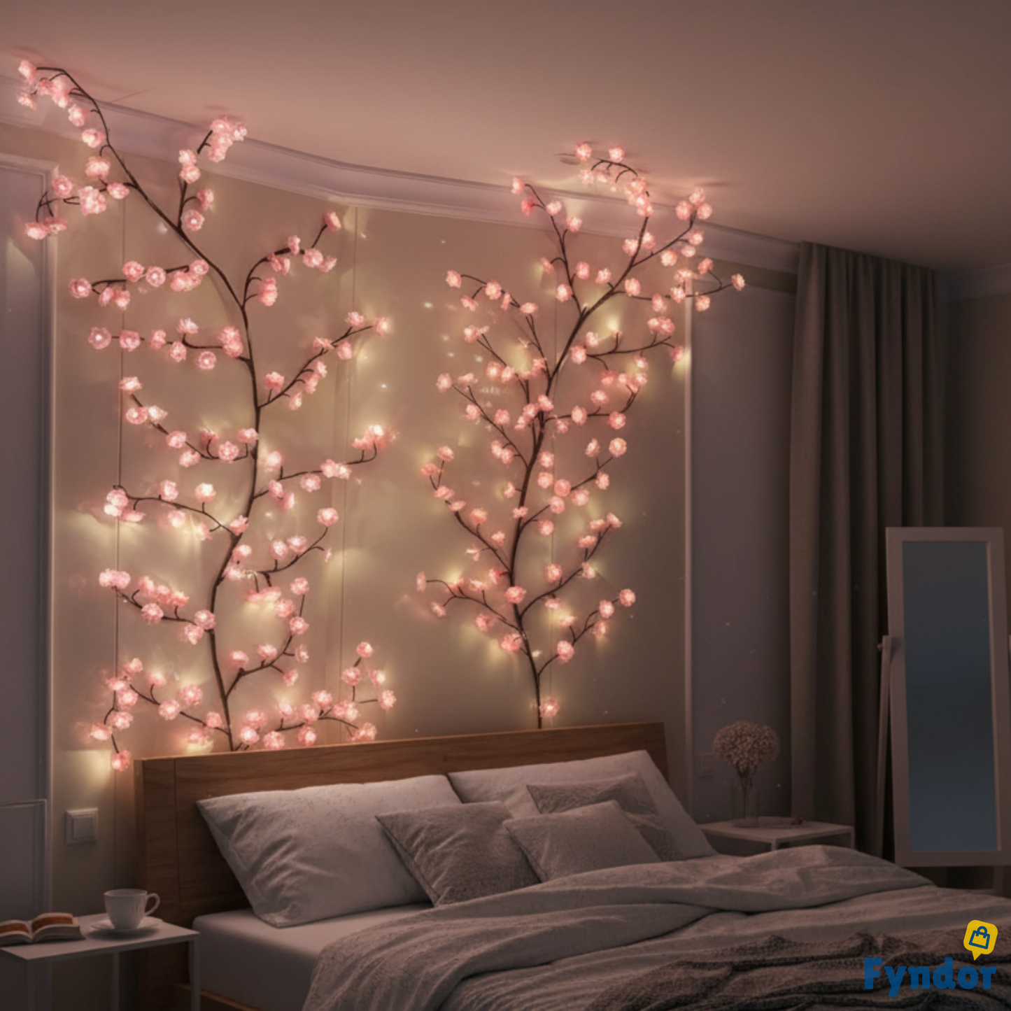 Fyndor™ LED Körsbärsblomma Ljusslinga
