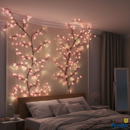 Fyndor™ LED Körsbärsblomma Ljusslinga