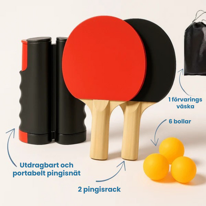 TableFun™ Set | Ping-pong överallt – snabb uppsättning