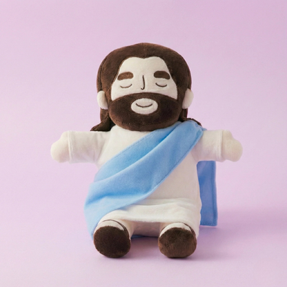 LugnLjus™ Jesus Lugnande Plyschdocka