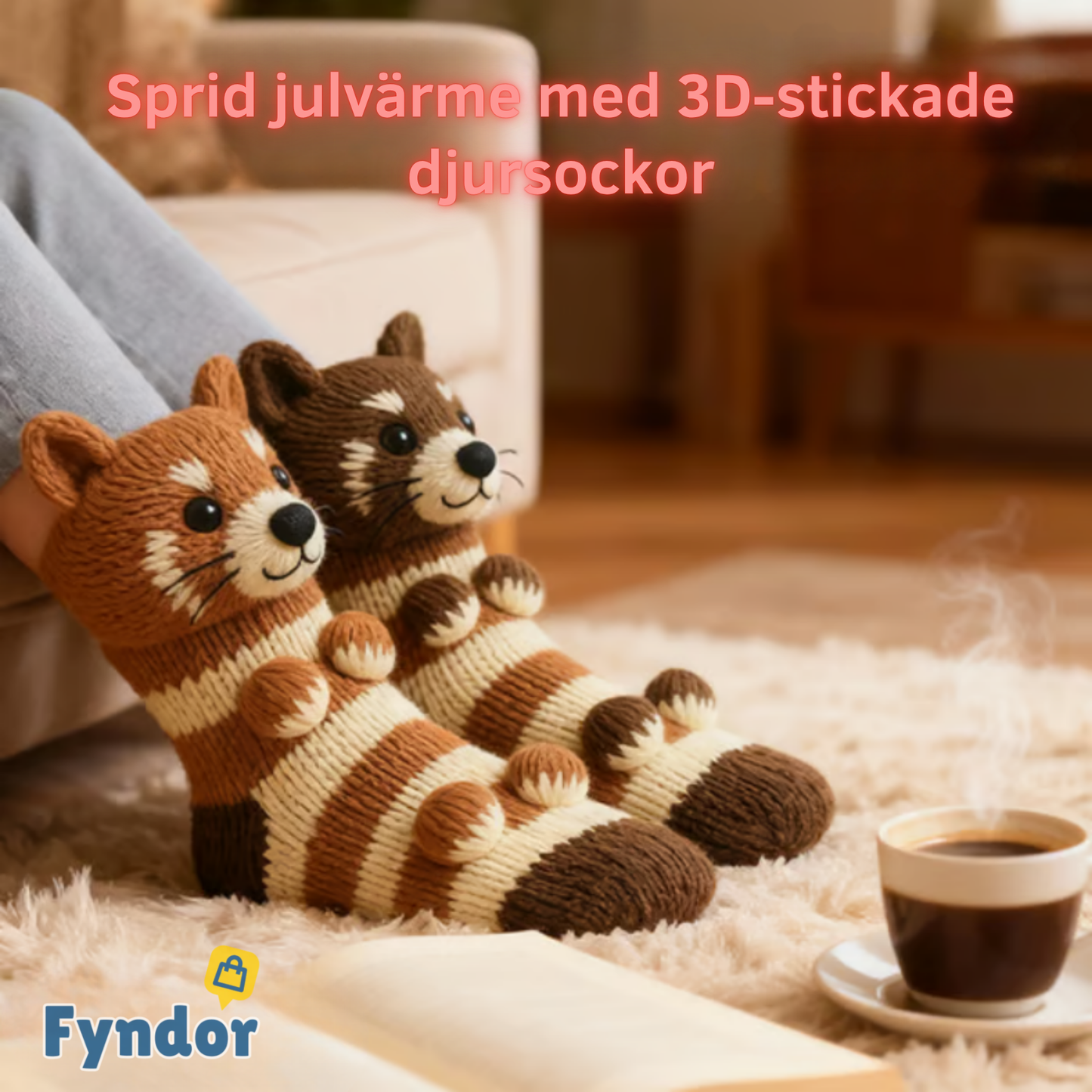 MyskSockor™ | Mjuka och söta – strumpor som håller dina fötter varma och förbättrar ditt humör