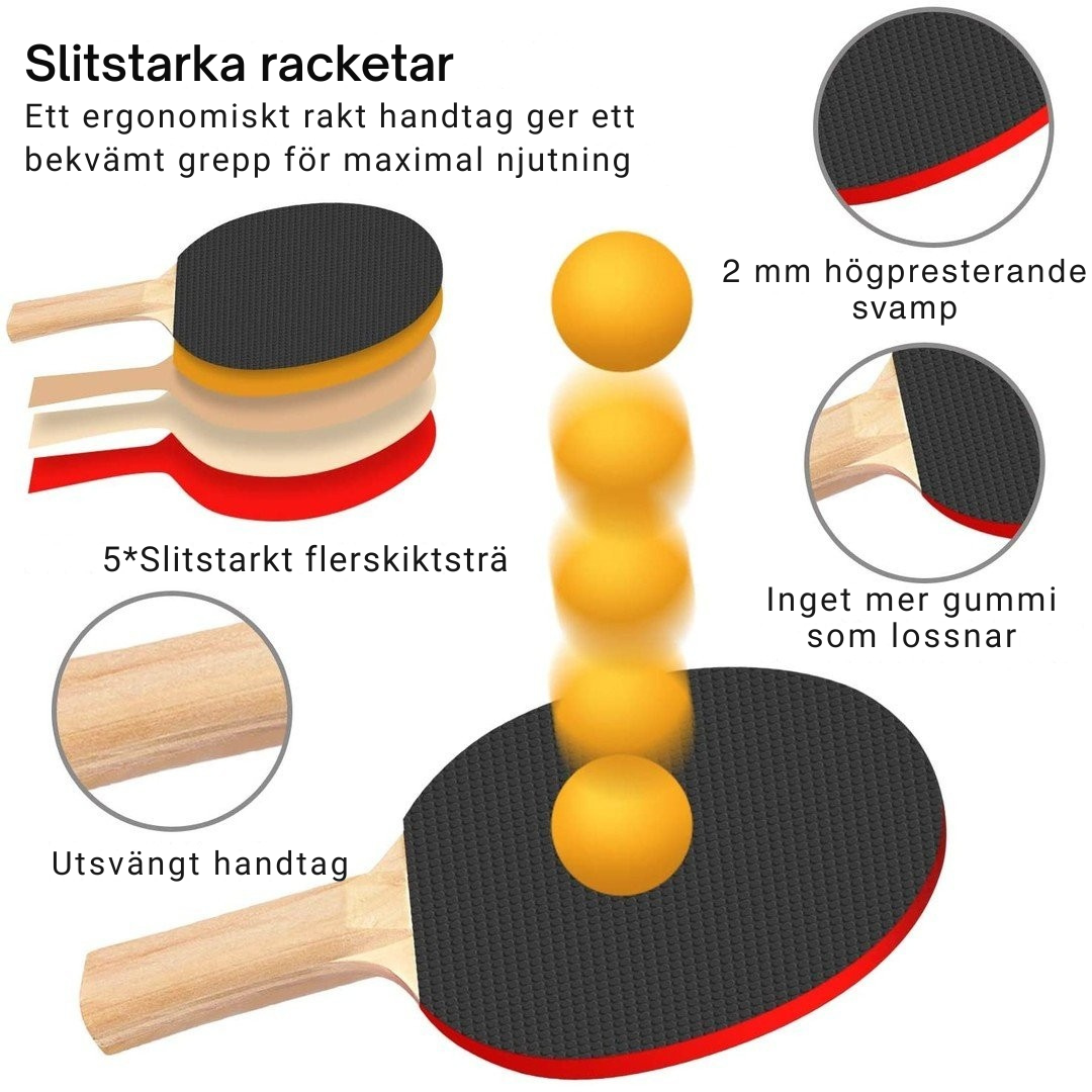 TableFun™ Set | Ping-pong överallt – snabb uppsättning