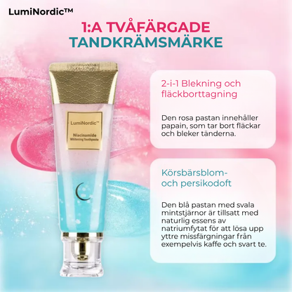 LumiNordic™ | Få ditt strålande leende på bara dagar – utan starka kemikalier!