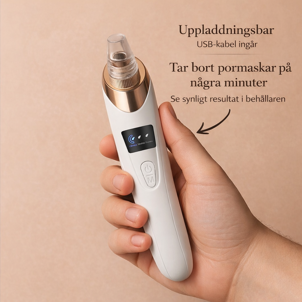 Clearva™ PorRengörare Pro - Synligt renare hud – på några minuter, hemma.