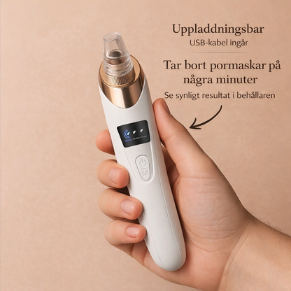 Clearva™ PorRengörare Pro - Synligt renare hud – på några minuter, hemma.