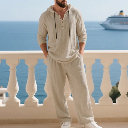 NordicComfort™ Set | Ledig stil utan kompromisser – upptäck det perfekta 2-delade setet för män