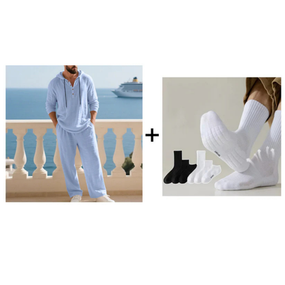 NordicComfort™ Set | Ledig stil utan kompromisser – upptäck det perfekta 2-delade setet för män