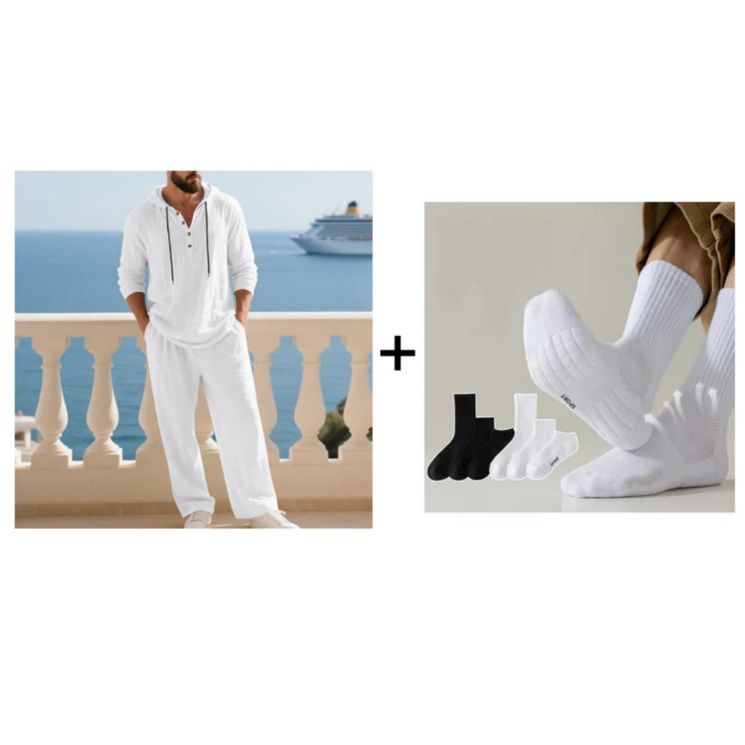 NordicComfort™ Set | Ledig stil utan kompromisser – upptäck det perfekta 2-delade setet för män