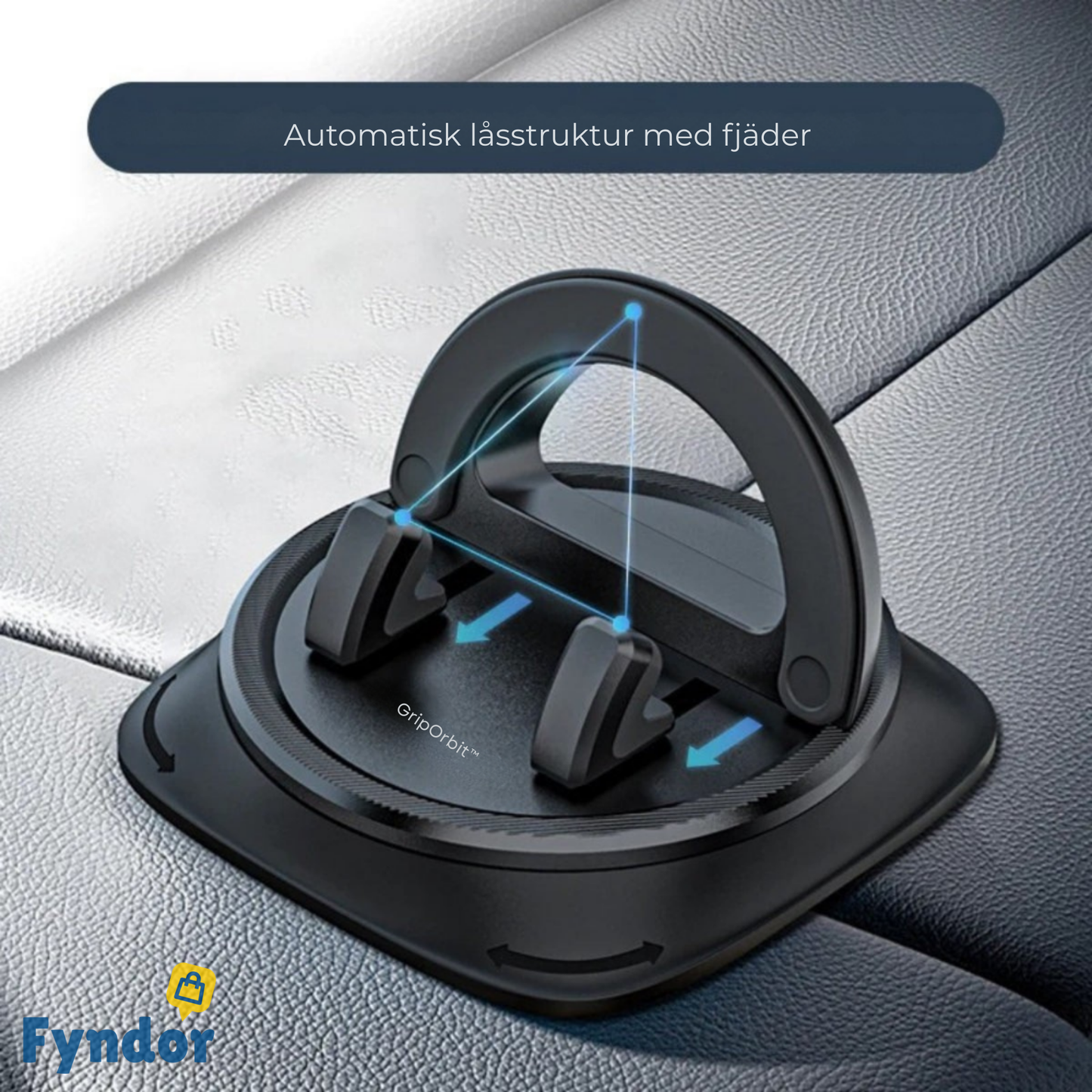 GripOrbit™ | Stabil mobilhållare för full kontroll på vägen