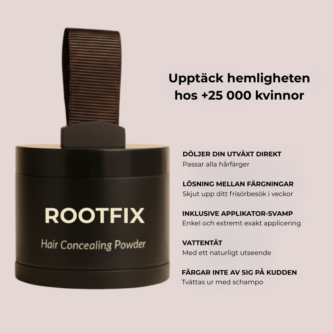 RootFix™ | Omedelbart Självförtroende för Ditt Hår, Varje Dag
