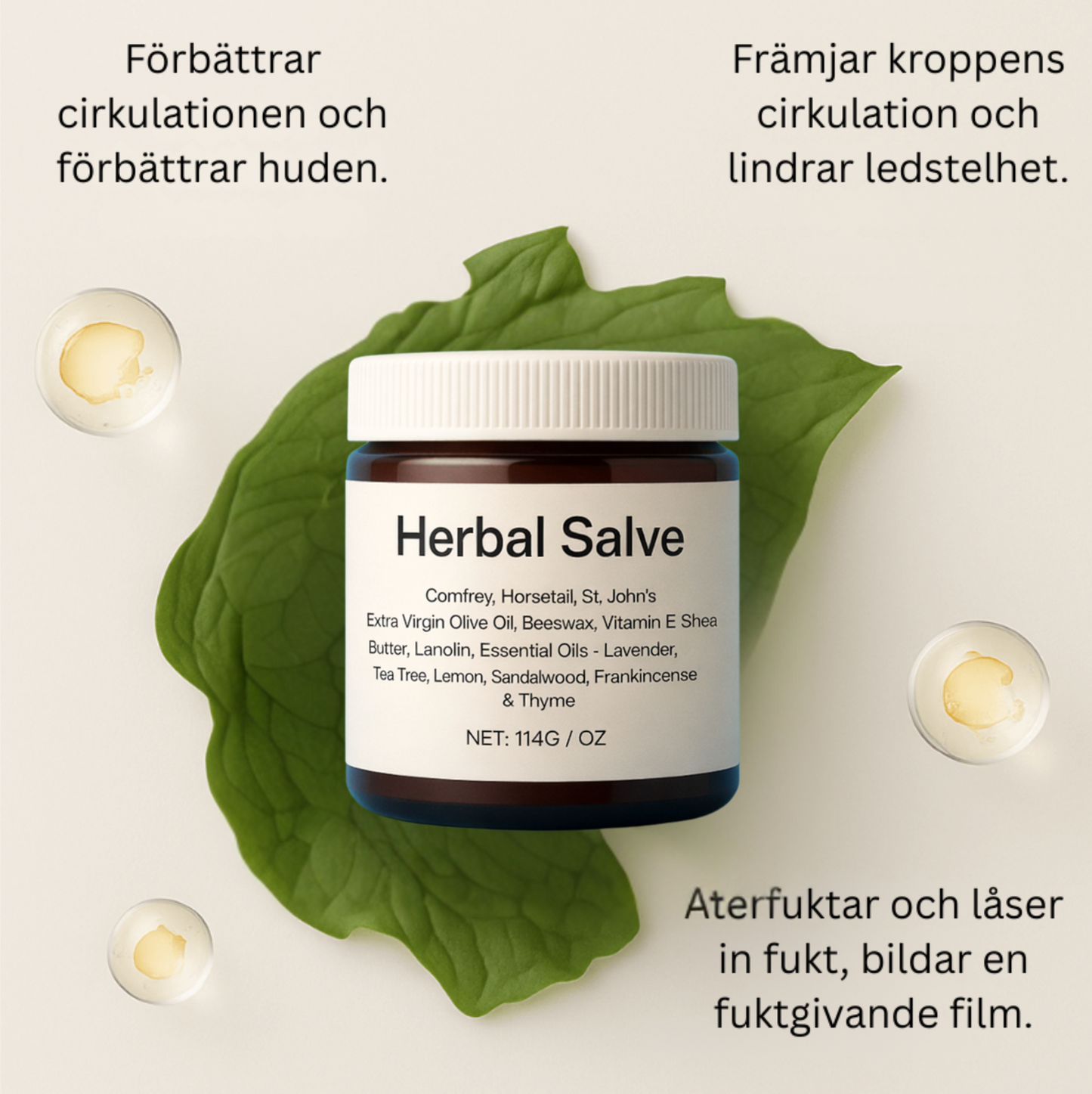 Fyndor™ | Nordisk Smärtlindrande Salva