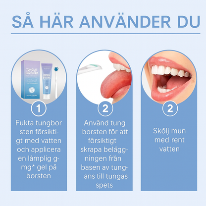 PolarBreath™ | Säg adjö till beläggningar på tungan, dålig lukt och bakterier