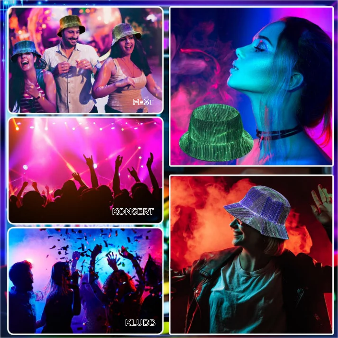 GlowBeat™ Ljuskeps | Syns. Stick ut. Bli oförglömlig. 🔥