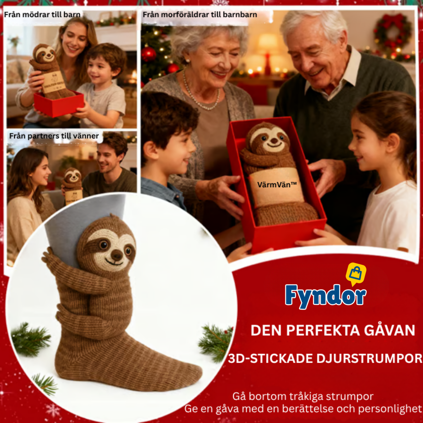 MyskSockor™ | Mjuka och söta – strumpor som håller dina fötter varma och förbättrar ditt humör