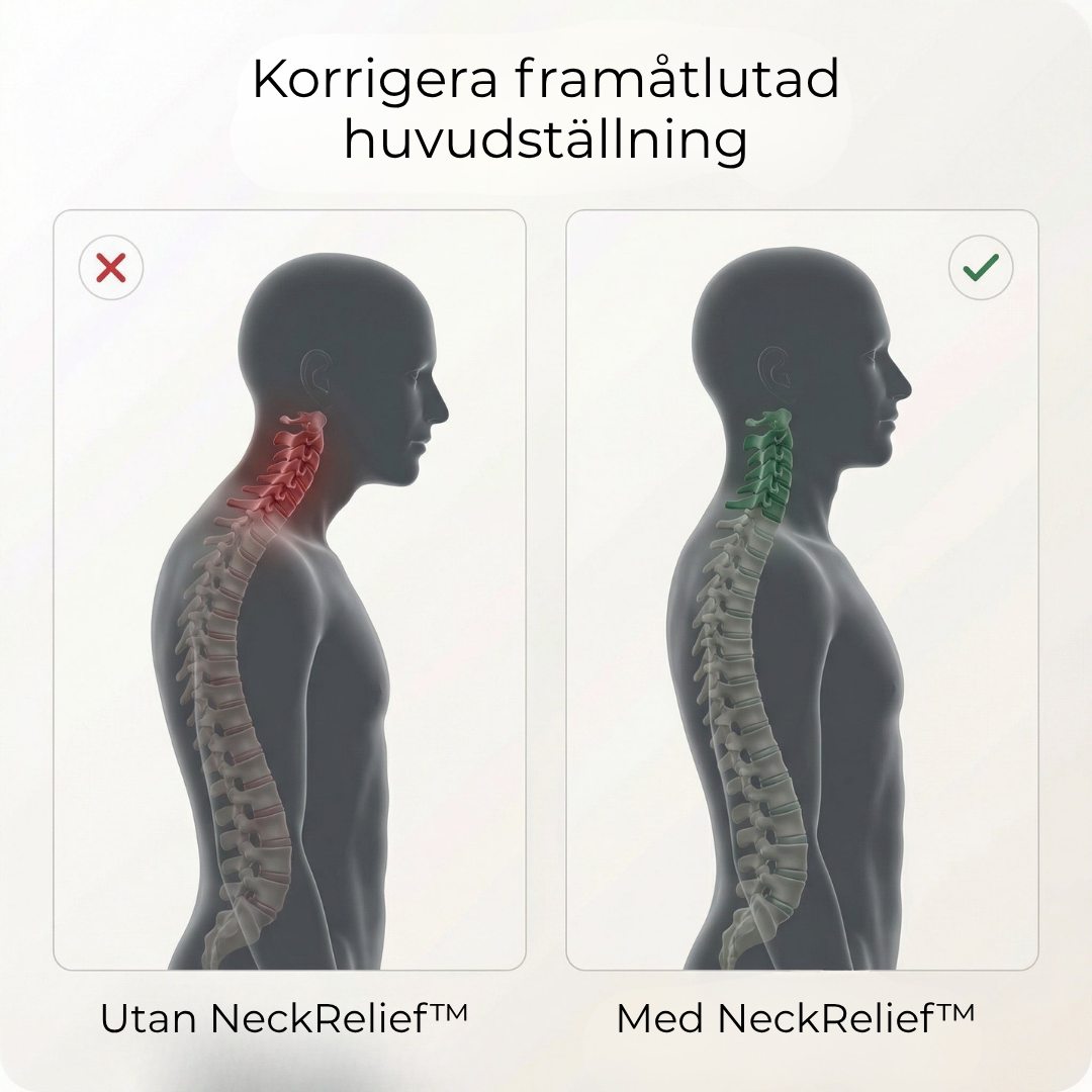 NeckRelief™ | Bli fri från nacksmärta på bara 15 minuter om dagen – utan medicin