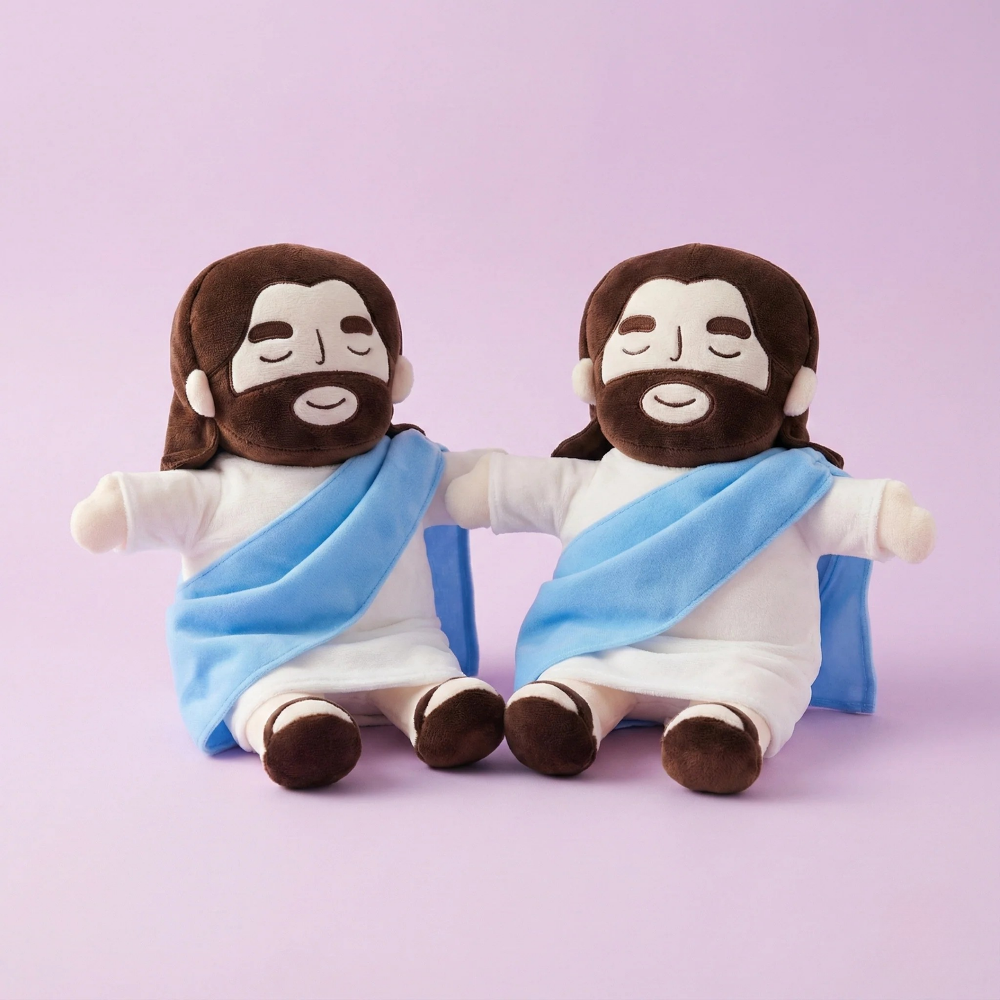 LugnLjus™ Jesus Lugnande Plyschdocka