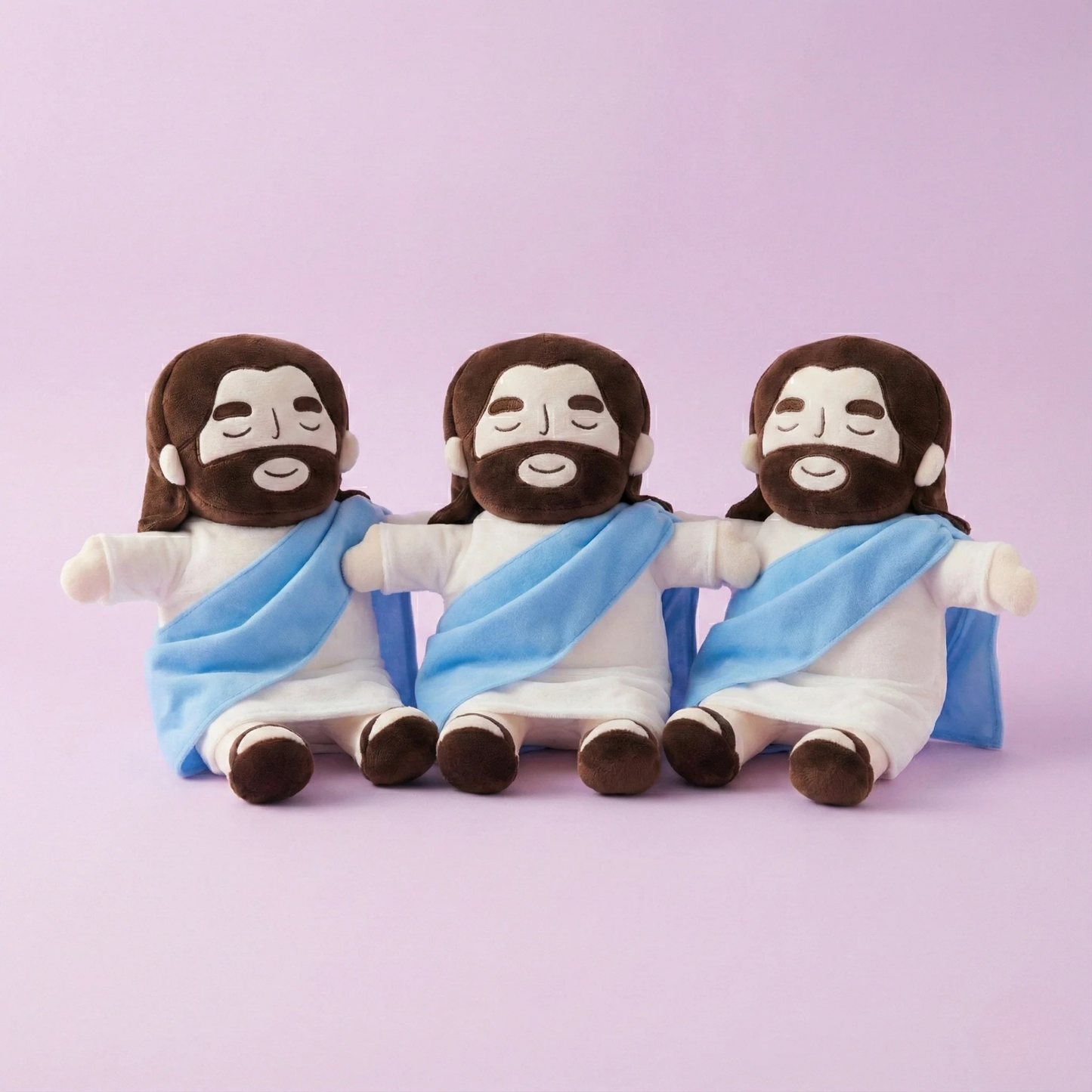 LugnLjus™ Jesus Lugnande Plyschdocka