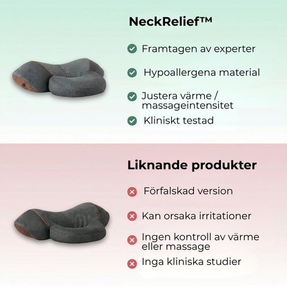 NeckRelief™ | Bli fri från nacksmärta på bara 15 minuter om dagen – utan medicin