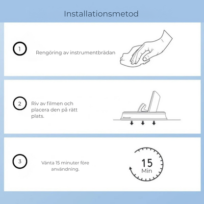 GripOrbit™ | Stabil mobilhållare för full kontroll på vägen