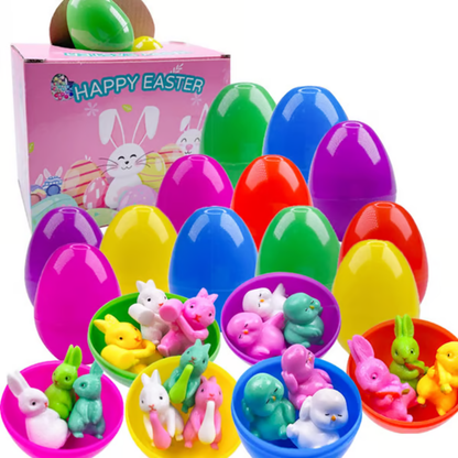 EggVentura™ | Överraskning & Skratt i Varje Ägg – Dragback Byggbilar för Små Äventyrare!