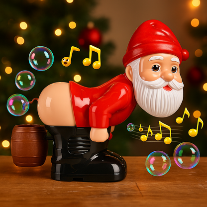 HoHoRumpa™ – Julens mest skruvade tomte, med färgade bubblor!