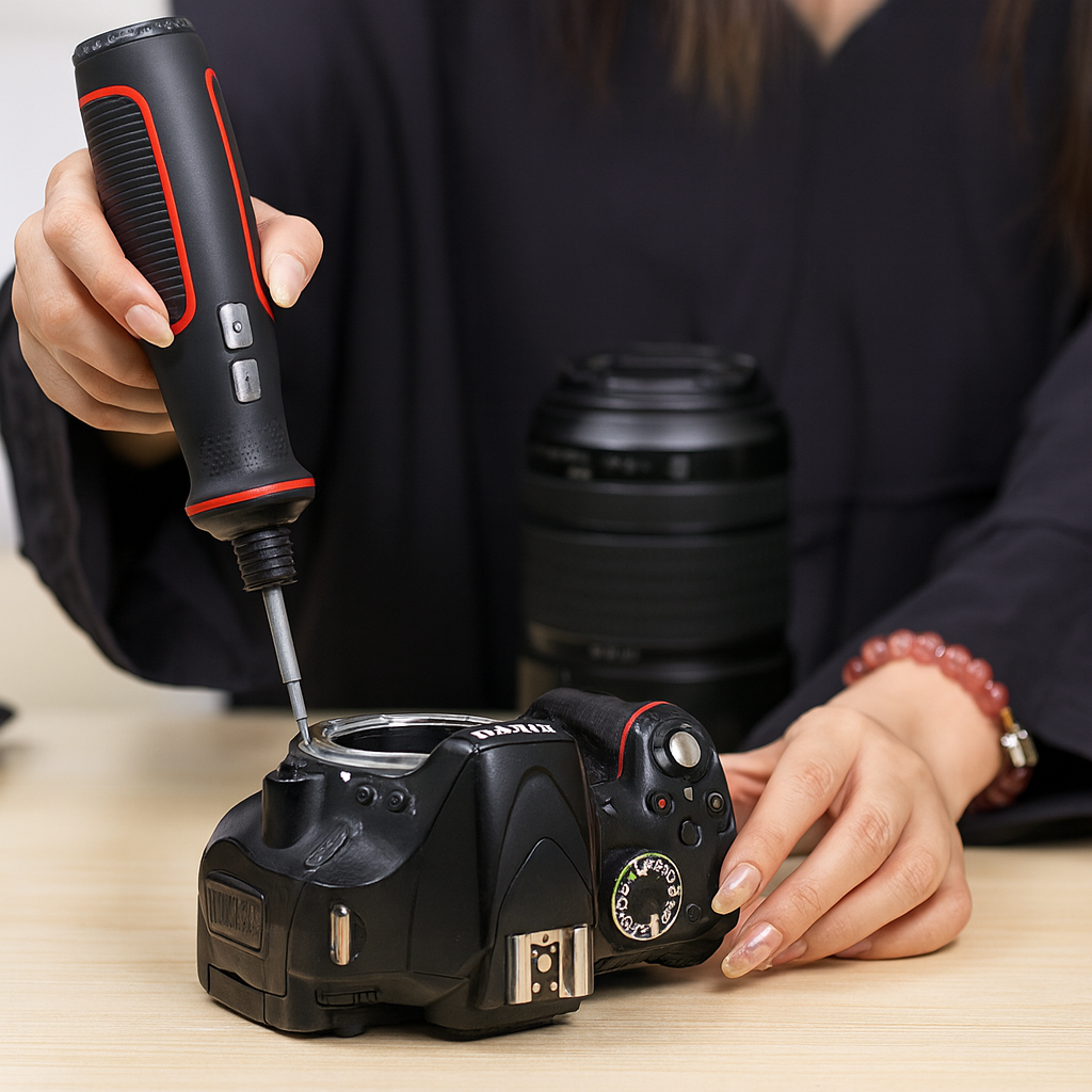 GripGo™ | Elektrisk 2-i-1-skruvmejsel för snabbare resultat